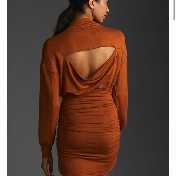 Daily Practice by Anthropologie Ruched Cozy Dress size Medium - Picture 15 of 16